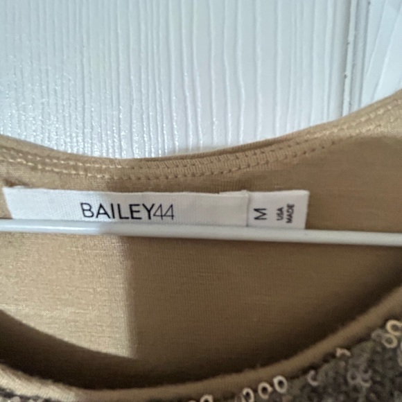 Taupe sequin top dress - Picture 3 of 3